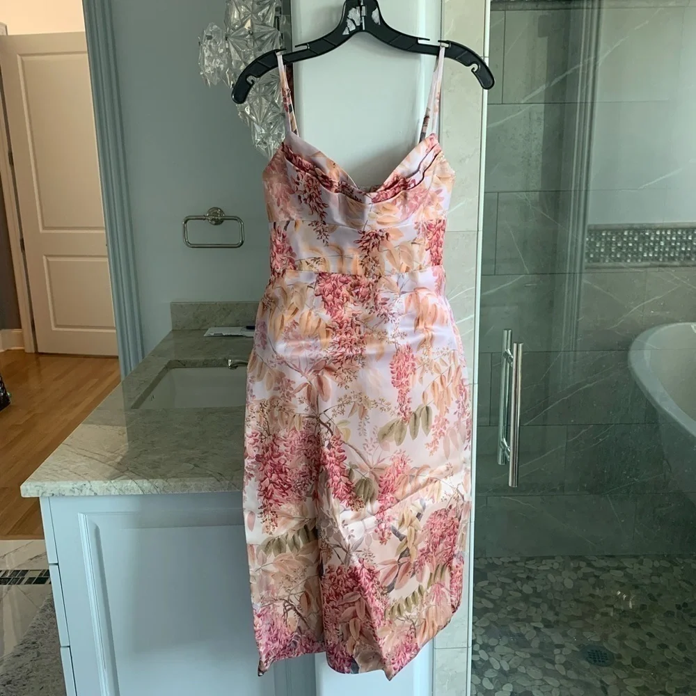ZIMMERMANN Botanica Printed Cocktail Dress - Picture 12 of 13
